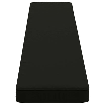 vidaXL 1-Piece Bench Cushion VUGHT 100% Polyester Black