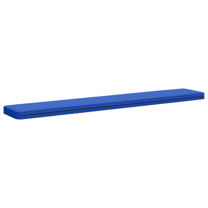 vidaXL 2-Piece Bench Cushions VUGHT 2 pcs 100% Polyester Royal Blue