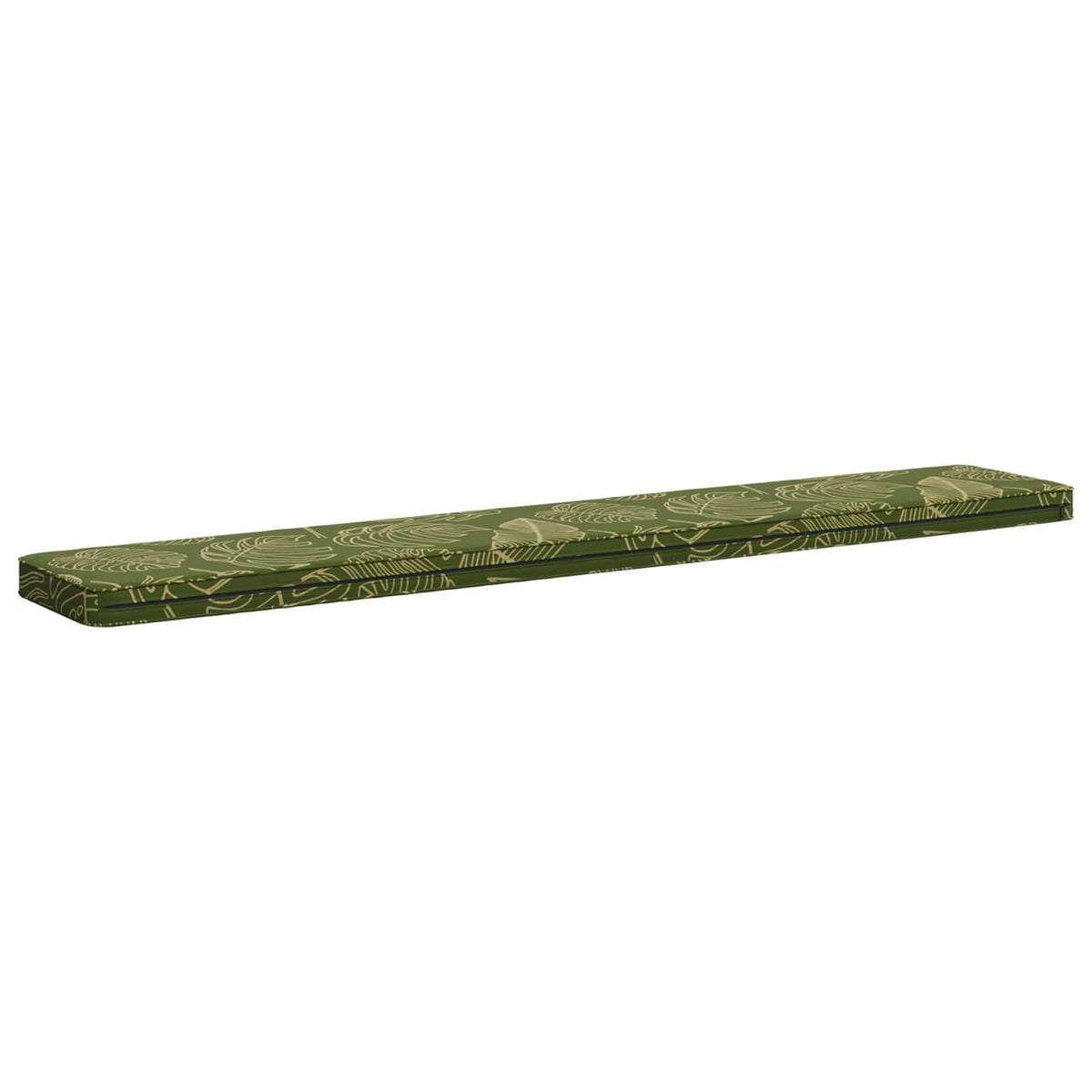 vidaXL 2-Piece Bench Cushions VUGHT 2 pcs 100% Polyester Leaf Design