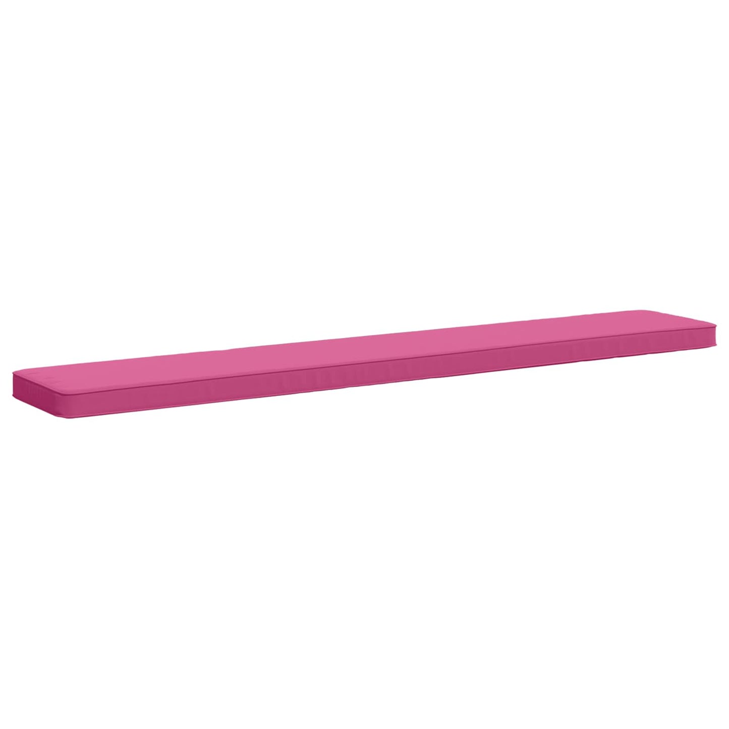 vidaXL 1-Piece Bench Cushion VUGHT 100% Polyester Pink 200 x 30 x 5 cm