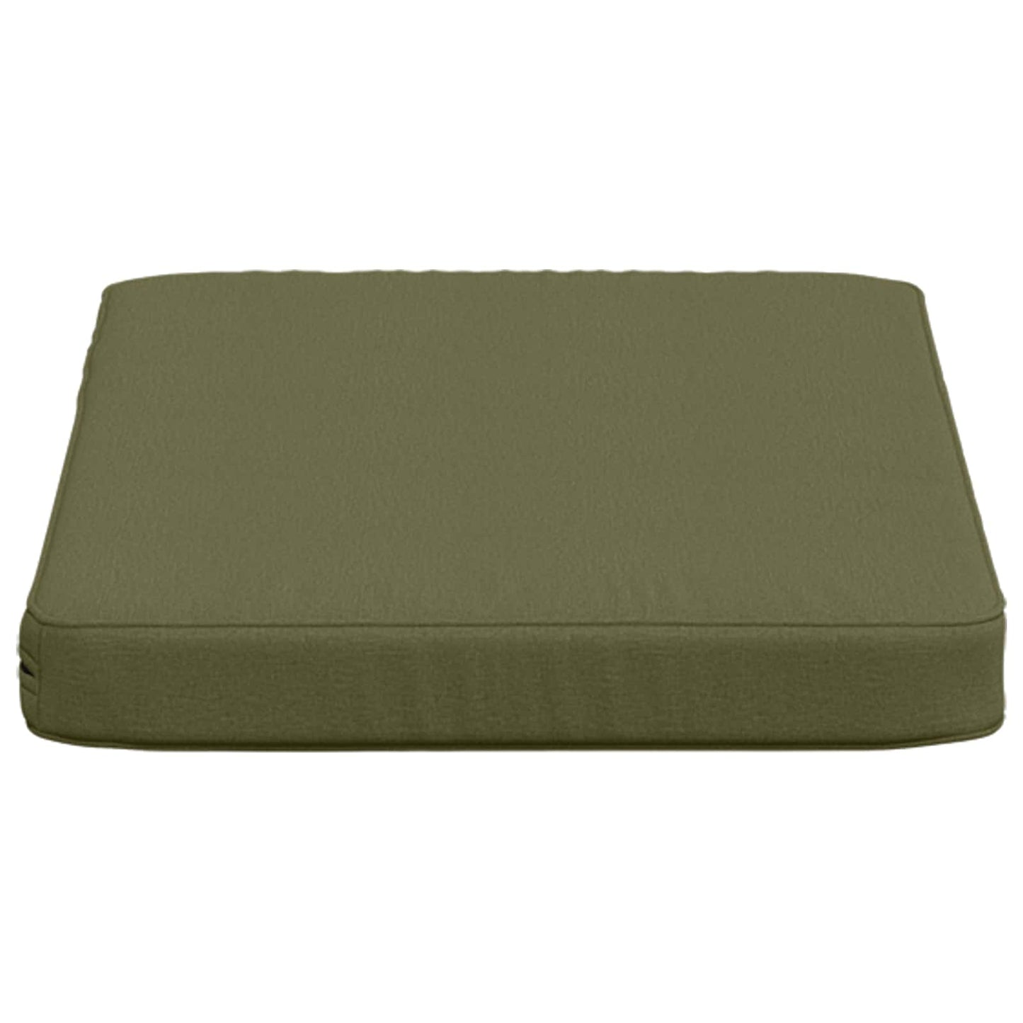 vidaXL 1-Piece Bench Cushion VUGHT 100% Polyester Olive Green