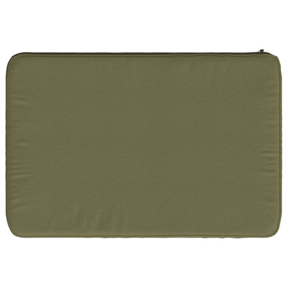 vidaXL 1-Piece Bench Cushion VUGHT 100% Polyester Olive Green