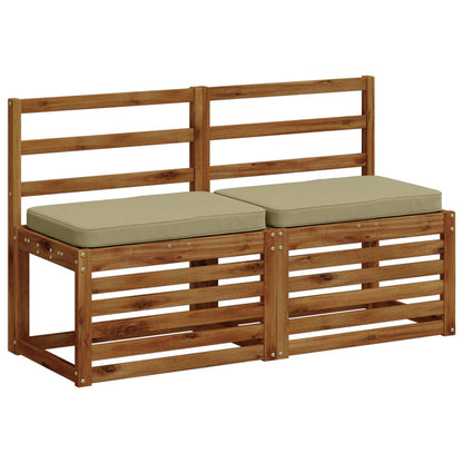 vidaXL 1-Piece Bench Cushion VUGHT 100% Polyester Light Green