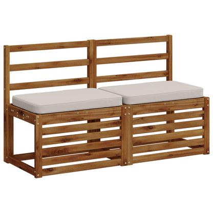 vidaXL 1-Piece Bench Cushion VUGHT 100% Polyester White 60 x 40 x 5 cm