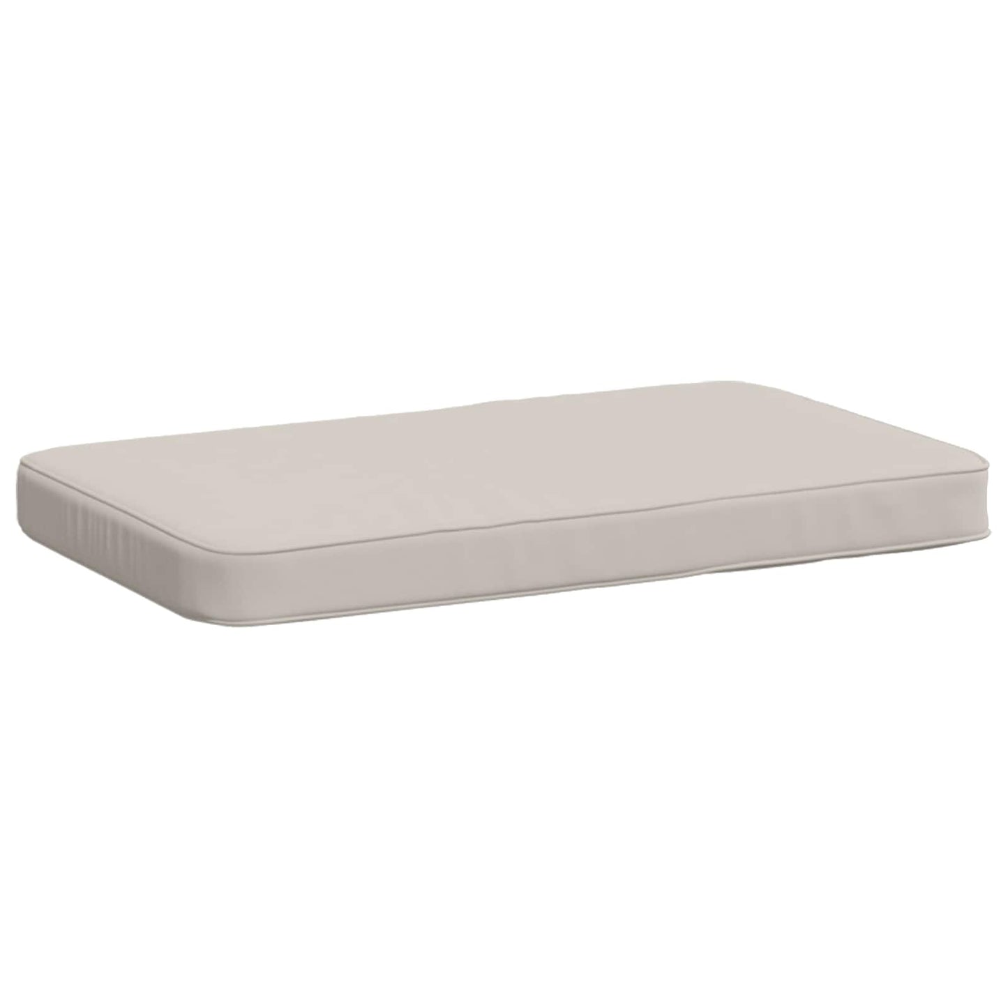 vidaXL 2-Piece Bench Cushions VUGHT 2 pcs 100% Polyester White