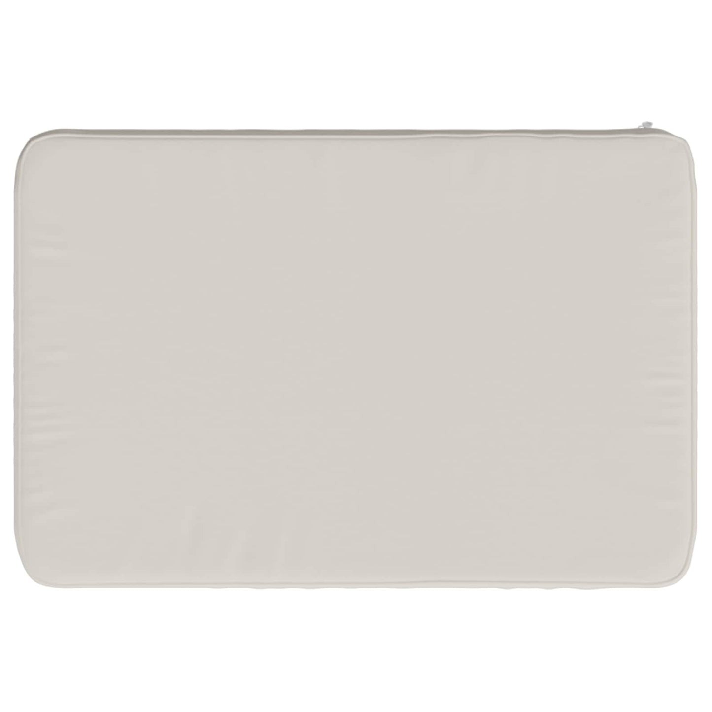 vidaXL 2-Piece Bench Cushions VUGHT 2 pcs 100% Polyester White