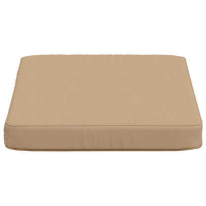 vidaXL 1-Piece Bench Cushion VUGHT 100% Polyester Sand 60 x 40 x 5 cm