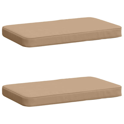 vidaXL 2-Piece Bench Cushions VUGHT 2 pcs 100% Polyester Sand