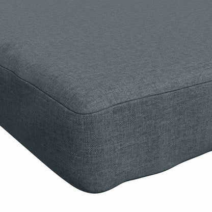 vidaXL 1-Piece Bench Cushion VUGHT 100% Polyester Blue 60 x 40 x 5 cm