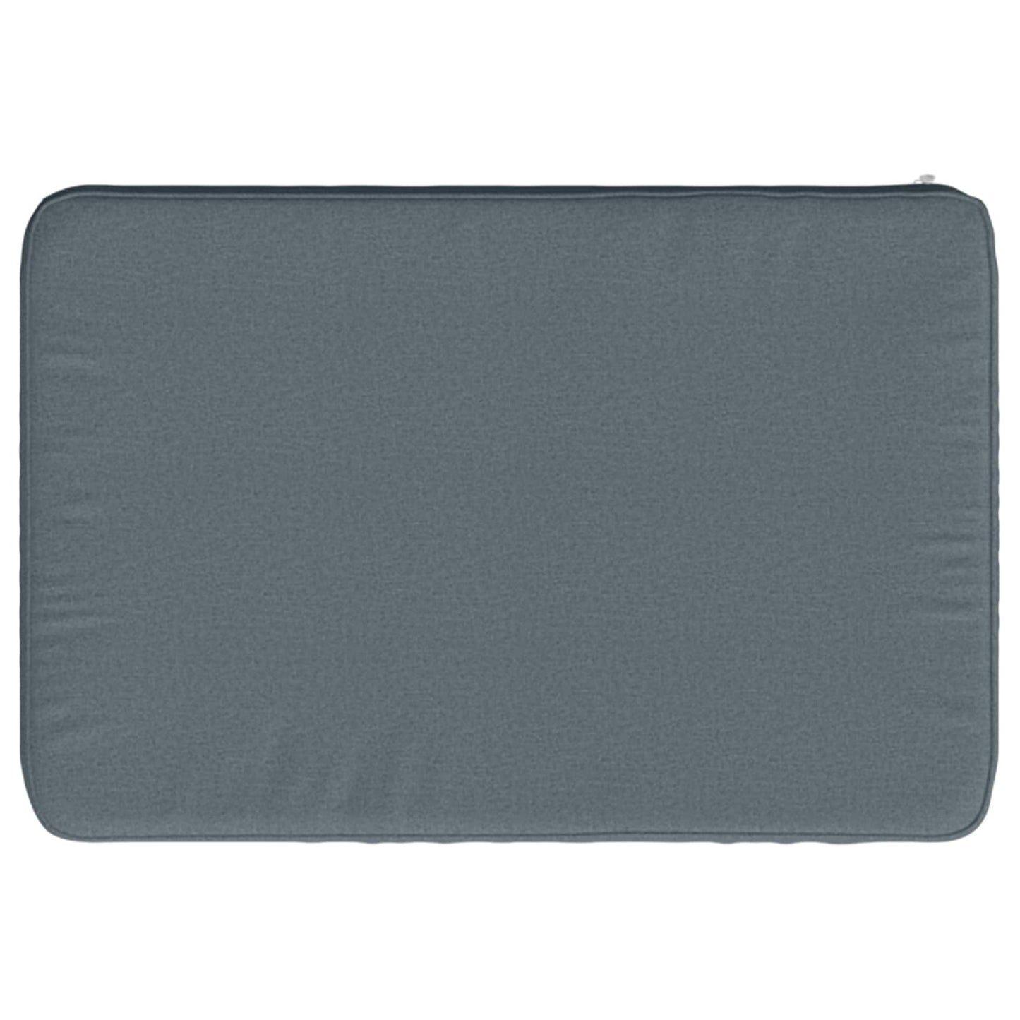 vidaXL 1-Piece Bench Cushion VUGHT 100% Polyester Blue 60 x 40 x 5 cm