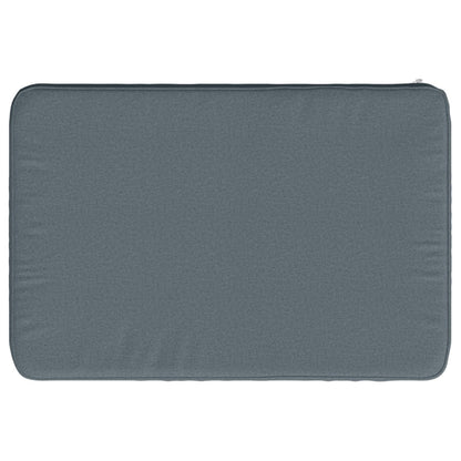 vidaXL 1-Piece Bench Cushion VUGHT 100% Polyester Blue 60 x 40 x 5 cm