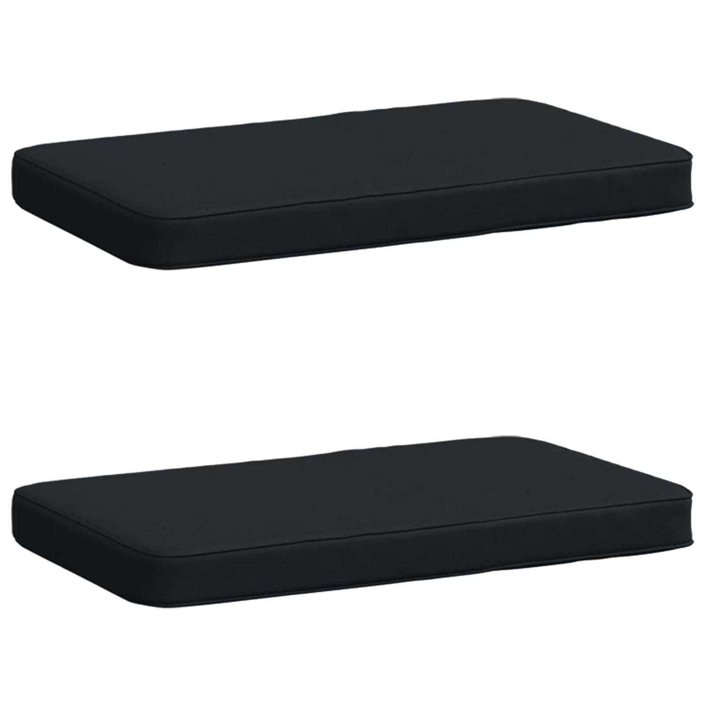 vidaXL 2-Piece Bench Cushions VUGHT 2 pcs 100% Polyester Dark Blue