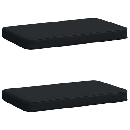vidaXL 2-Piece Bench Cushions VUGHT 2 pcs 100% Polyester Dark Blue