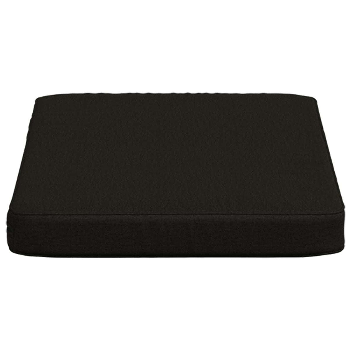 vidaXL 1-Piece Bench Cushion VUGHT 100% Polyester Black 60 x 40 x 5 cm
