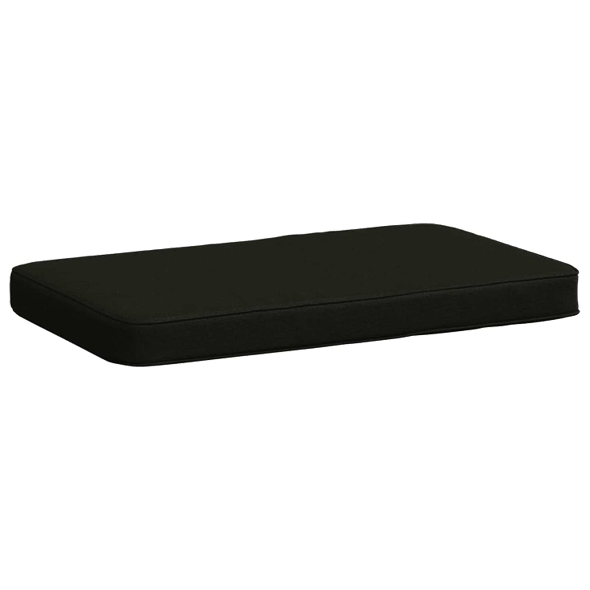 vidaXL 2-Piece Bench Cushions VUGHT 2 pcs 100% Polyester Black