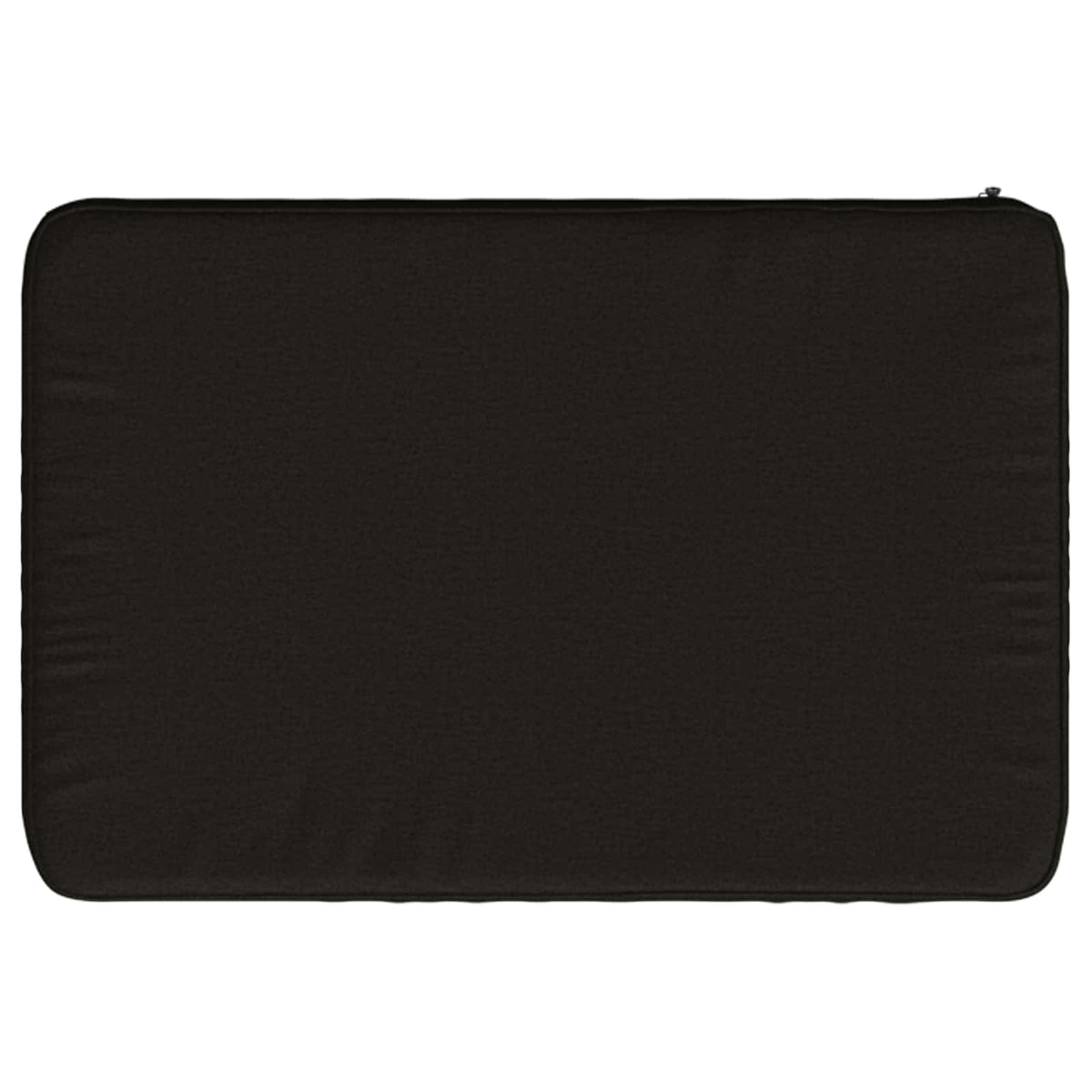 vidaXL 2-Piece Bench Cushions VUGHT 2 pcs 100% Polyester Black