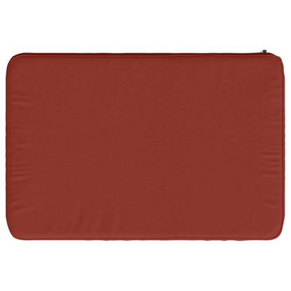 vidaXL 1-Piece Bench Cushion VUGHT 100% Polyester Red 60 x 40 x 5 cm