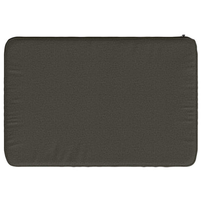 vidaXL 1-Piece Bench Cushion VUGHT 100% Polyester Anthracite