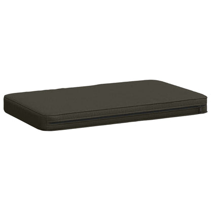 vidaXL 2-Piece Bench Cushions VUGHT 2 pcs 100% Polyester Anthracite