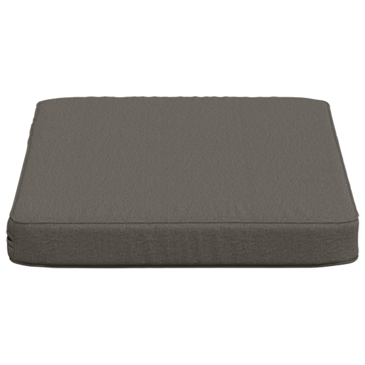 vidaXL 1-Piece Bench Cushion VUGHT 100% Polyester Grey 60 x 40 x 5 cm