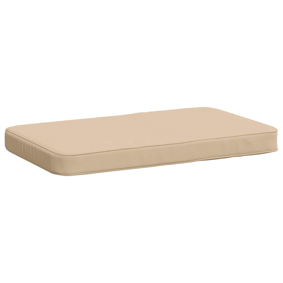vidaXL 1-Piece Bench Cushion VUGHT 100% Polyester Cream 60 x 40 x 5 cm