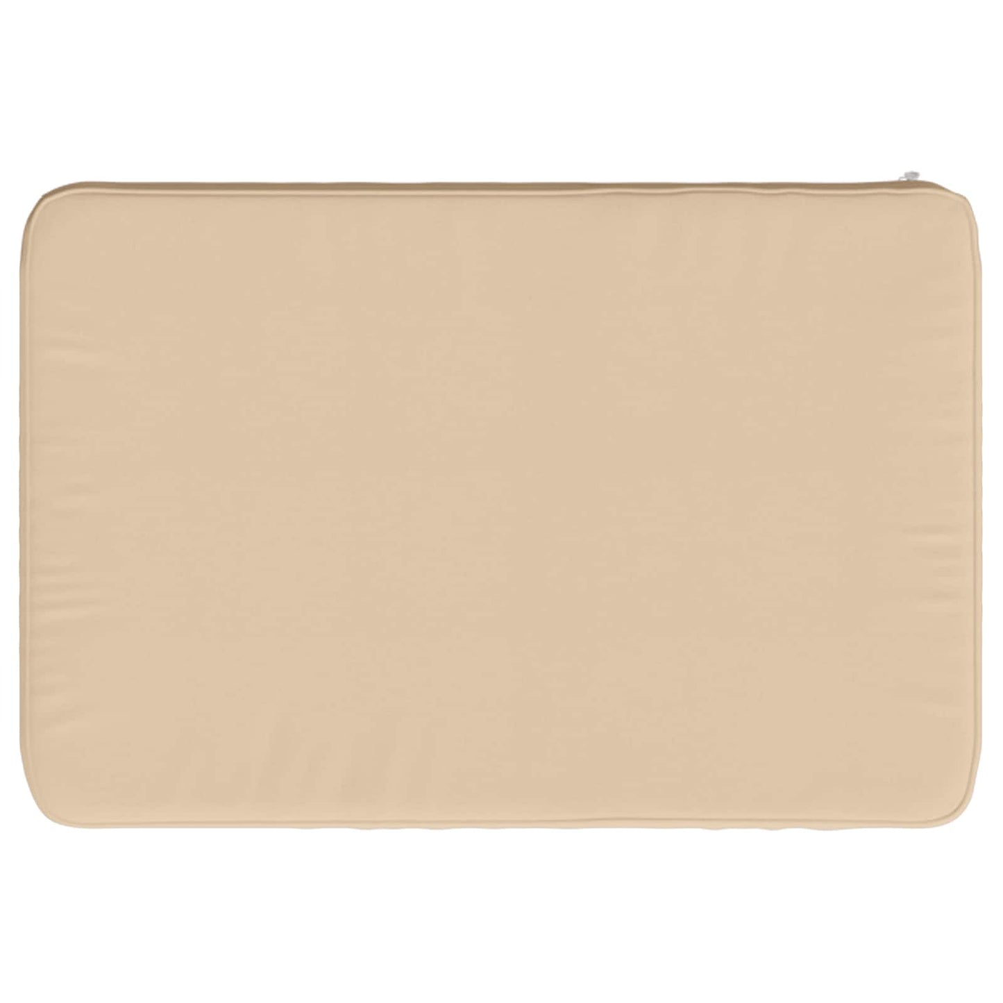 vidaXL 1-Piece Bench Cushion VUGHT 100% Polyester Cream 60 x 40 x 5 cm