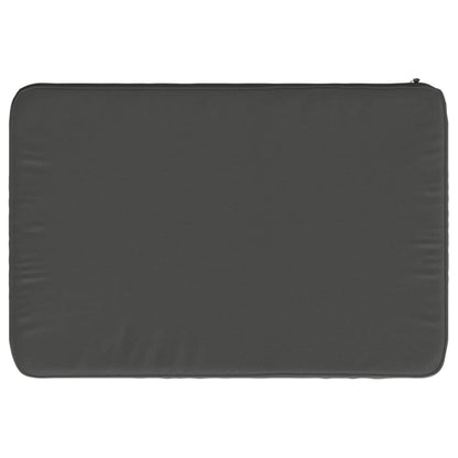 vidaXL 1-Piece Bench Cushion VUGHT 100% Polyester Anthracite