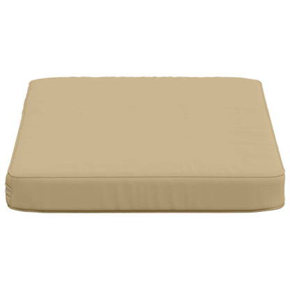 vidaXL 1-Piece Bench Cushion VUGHT 100% Polyester Beige 60 x 40 x 5 cm