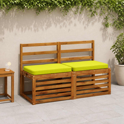 vidaXL 1-Piece Bench Cushion VUGHT 100% Polyester Bright Green
