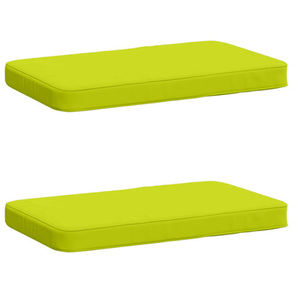 vidaXL 2-Piece Bench Cushions VUGHT 2 pcs 100% Polyester Bright Green