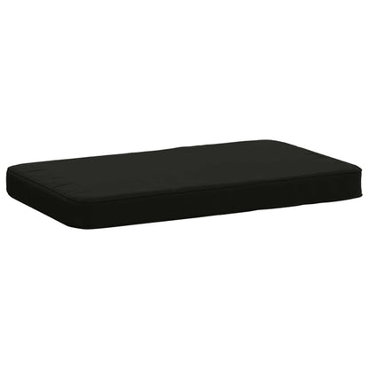 vidaXL 1-Piece Bench Cushion VUGHT 100% Polyester Black 60 x 40 x 5 cm