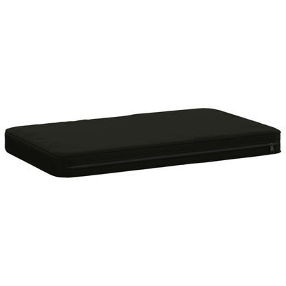 vidaXL 1-Piece Bench Cushion VUGHT 100% Polyester Black 60 x 40 x 5 cm