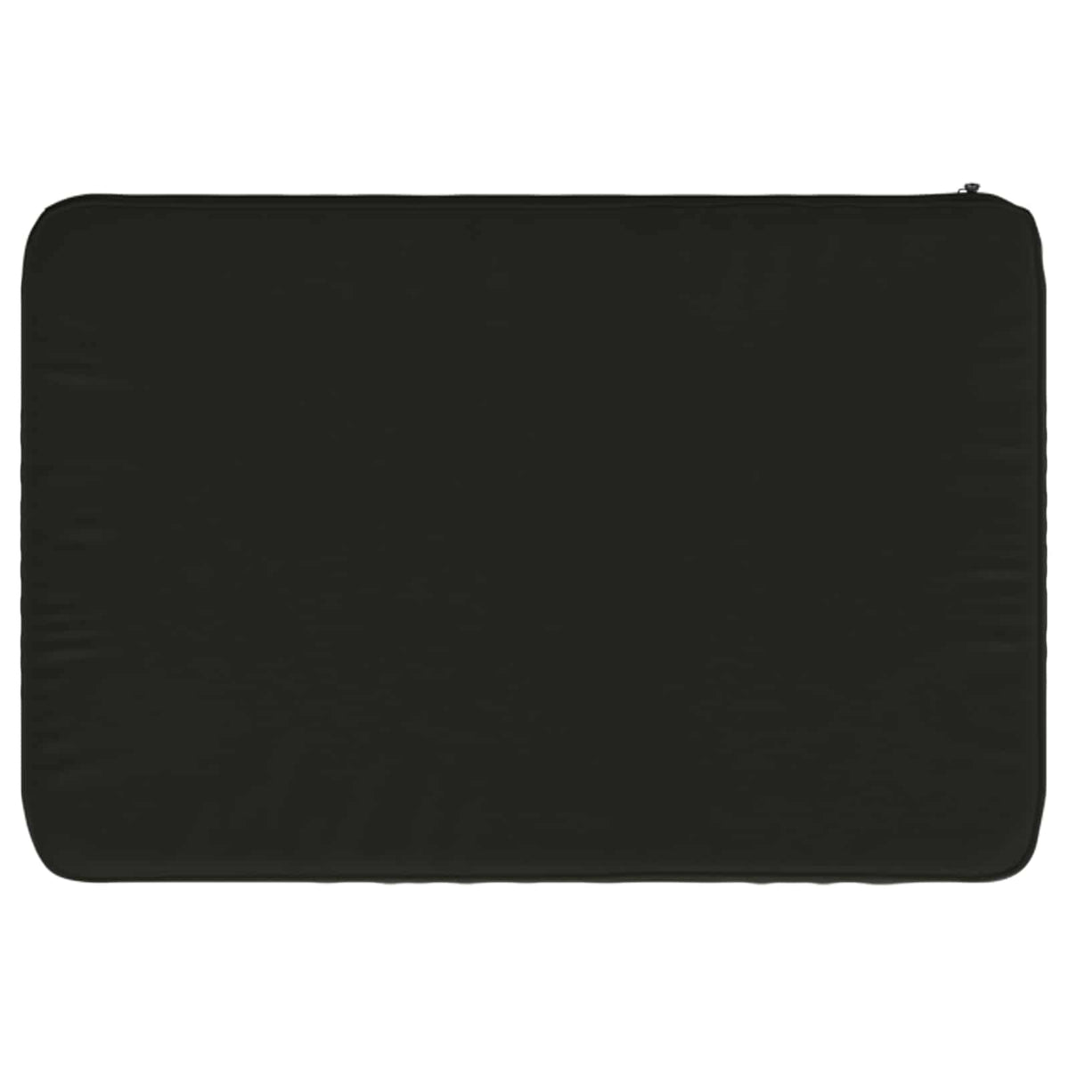 vidaXL 1-Piece Bench Cushion VUGHT 100% Polyester Black 60 x 40 x 5 cm