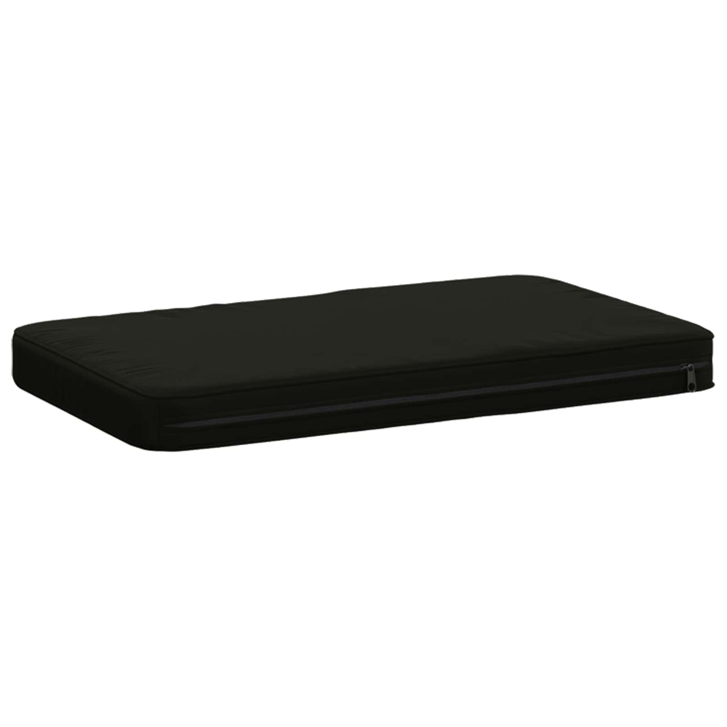 vidaXL 2-Piece Bench Cushions VUGHT 2 pcs 100% Polyester Black