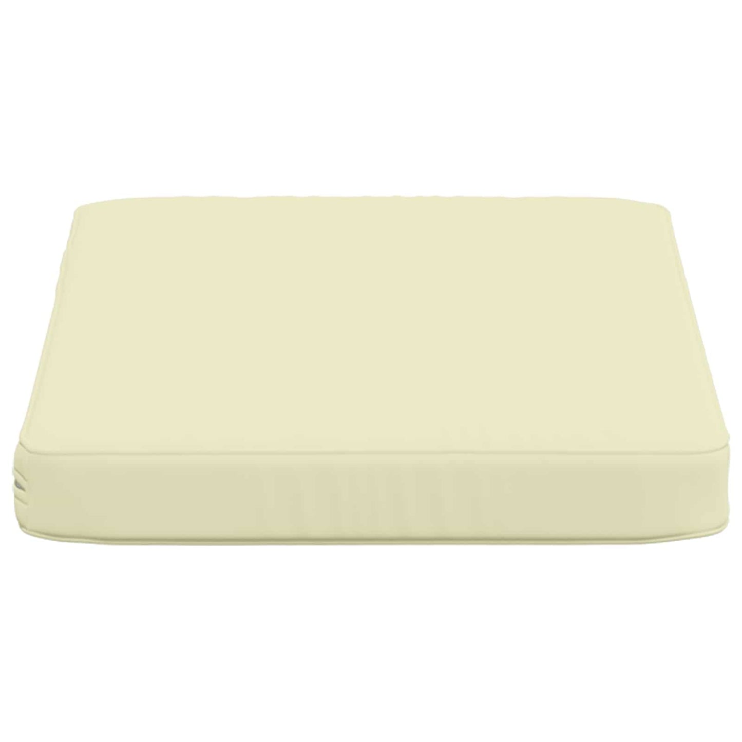 vidaXL 2-Piece Bench Cushions VUGHT 2 pcs 100% Polyester Cream