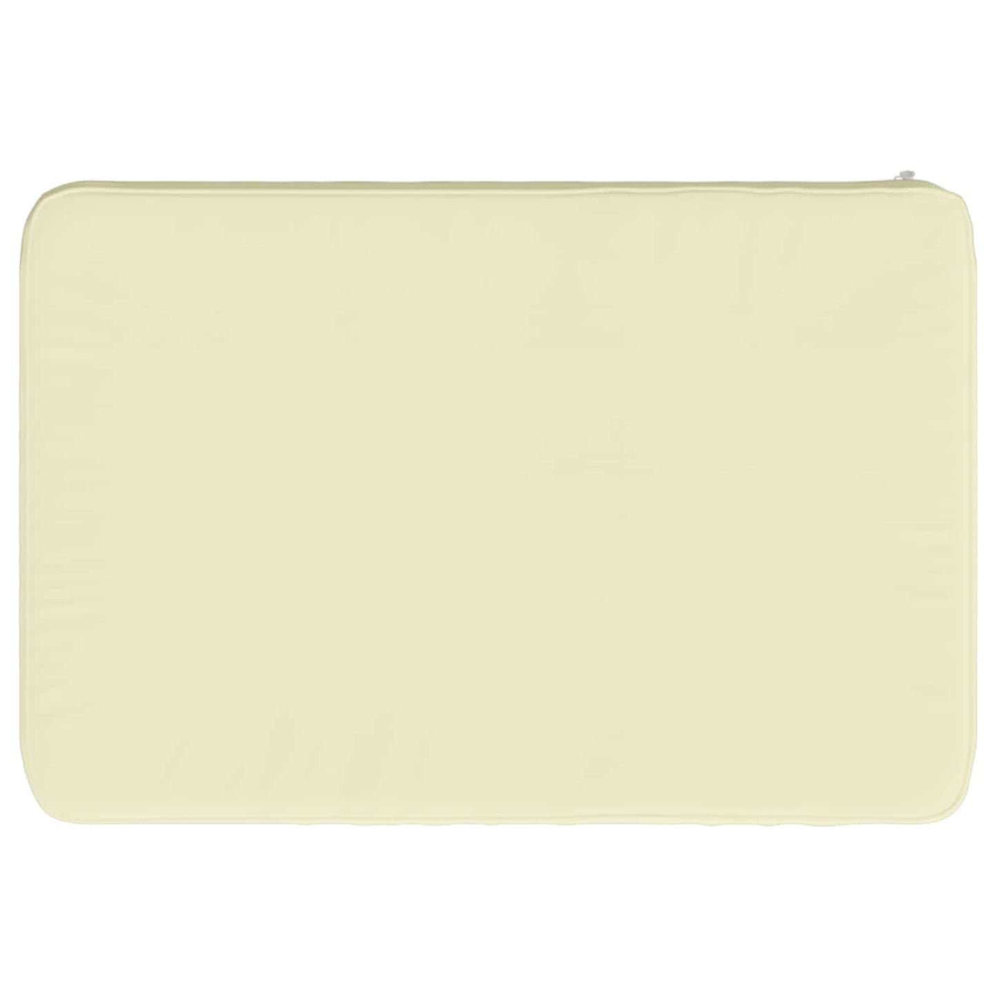 vidaXL 2-Piece Bench Cushions VUGHT 2 pcs 100% Polyester Cream