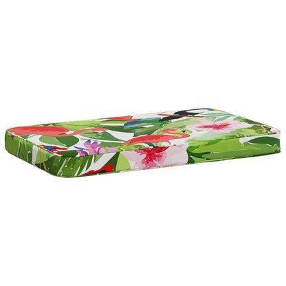 vidaXL 2-Piece Bench Cushions VUGHT 2 pcs 100% Polyester Multicolour