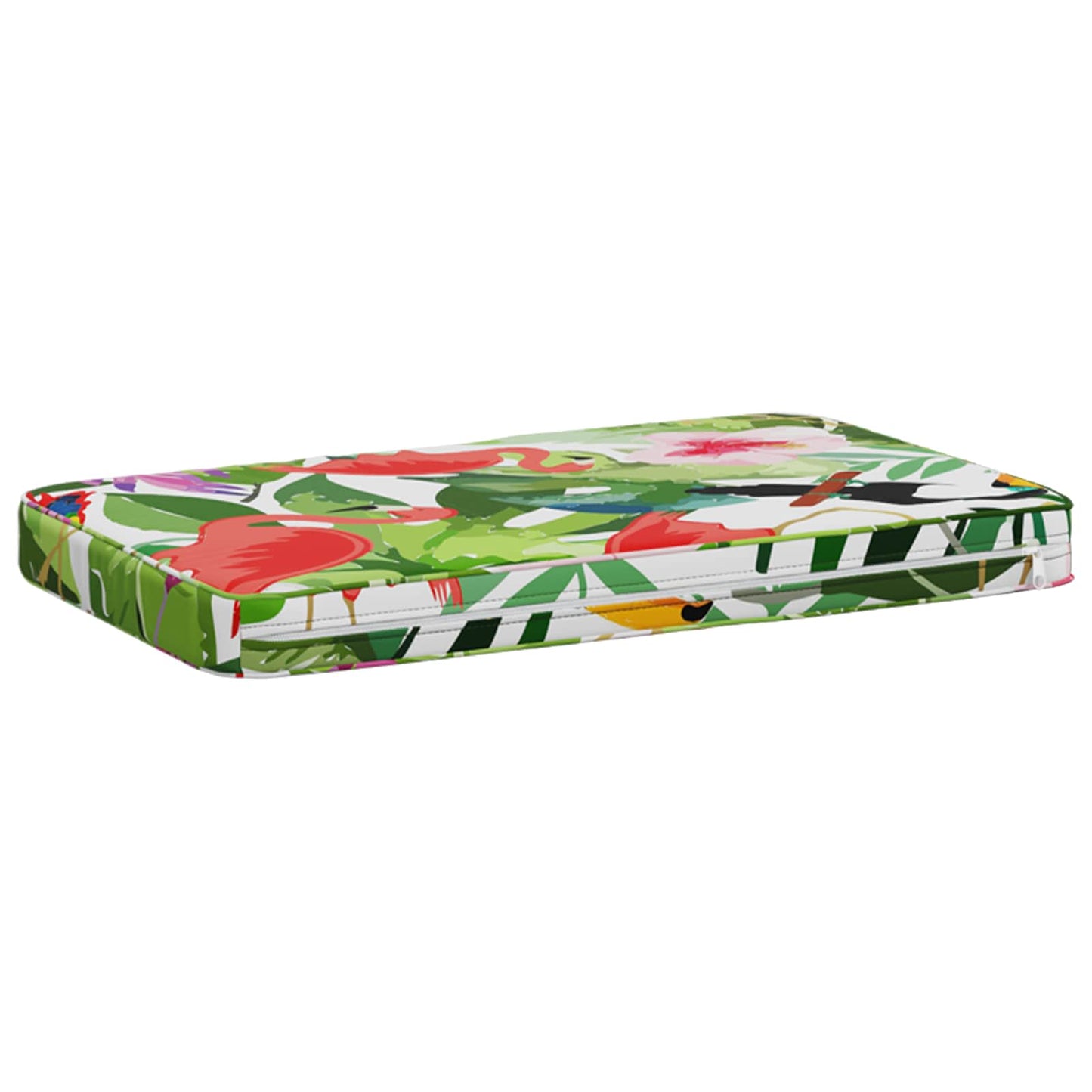 vidaXL 2-Piece Bench Cushions VUGHT 2 pcs 100% Polyester Multicolour