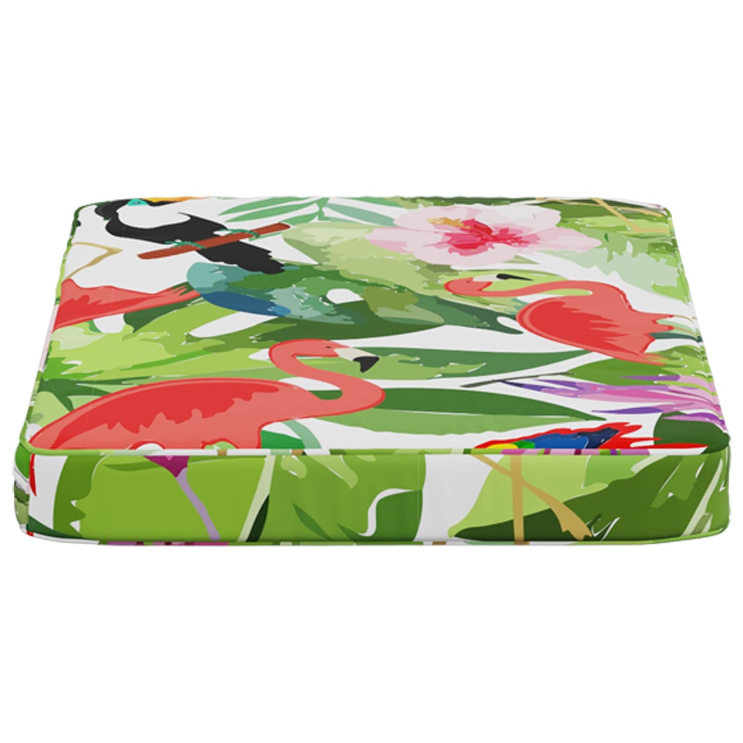 vidaXL 2-Piece Bench Cushions VUGHT 2 pcs 100% Polyester Multicolour