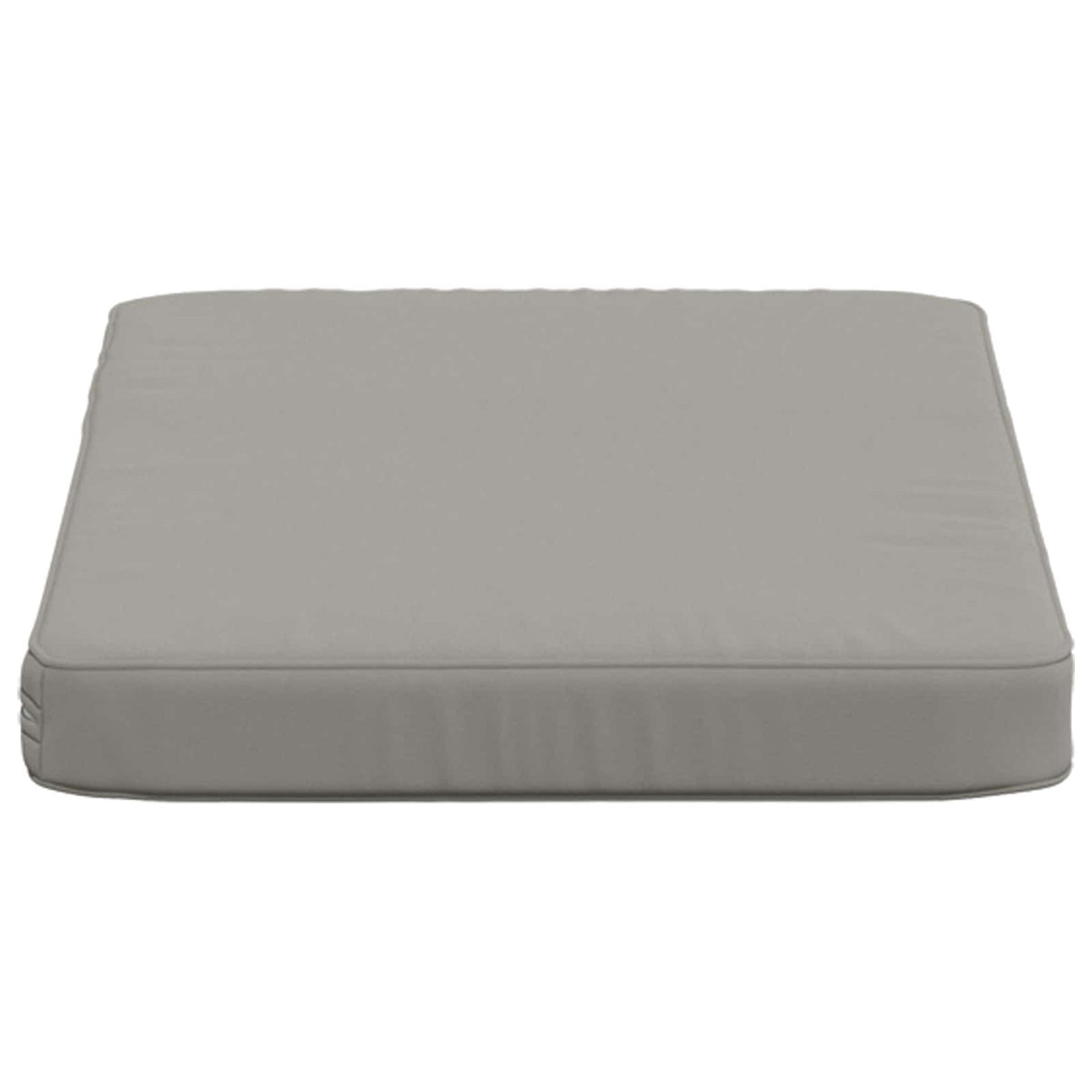 vidaXL 1-Piece Bench Cushion VUGHT 100% Polyester Grey 60 x 40 x 5 cm