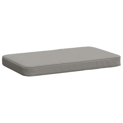 vidaXL 2-Piece Bench Cushions VUGHT 2 pcs 100% Polyester Grey