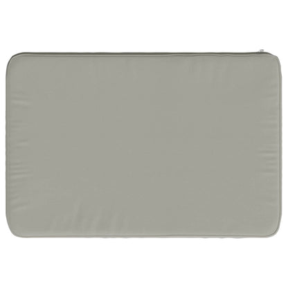 vidaXL 2-Piece Bench Cushions VUGHT 2 pcs 100% Polyester Grey