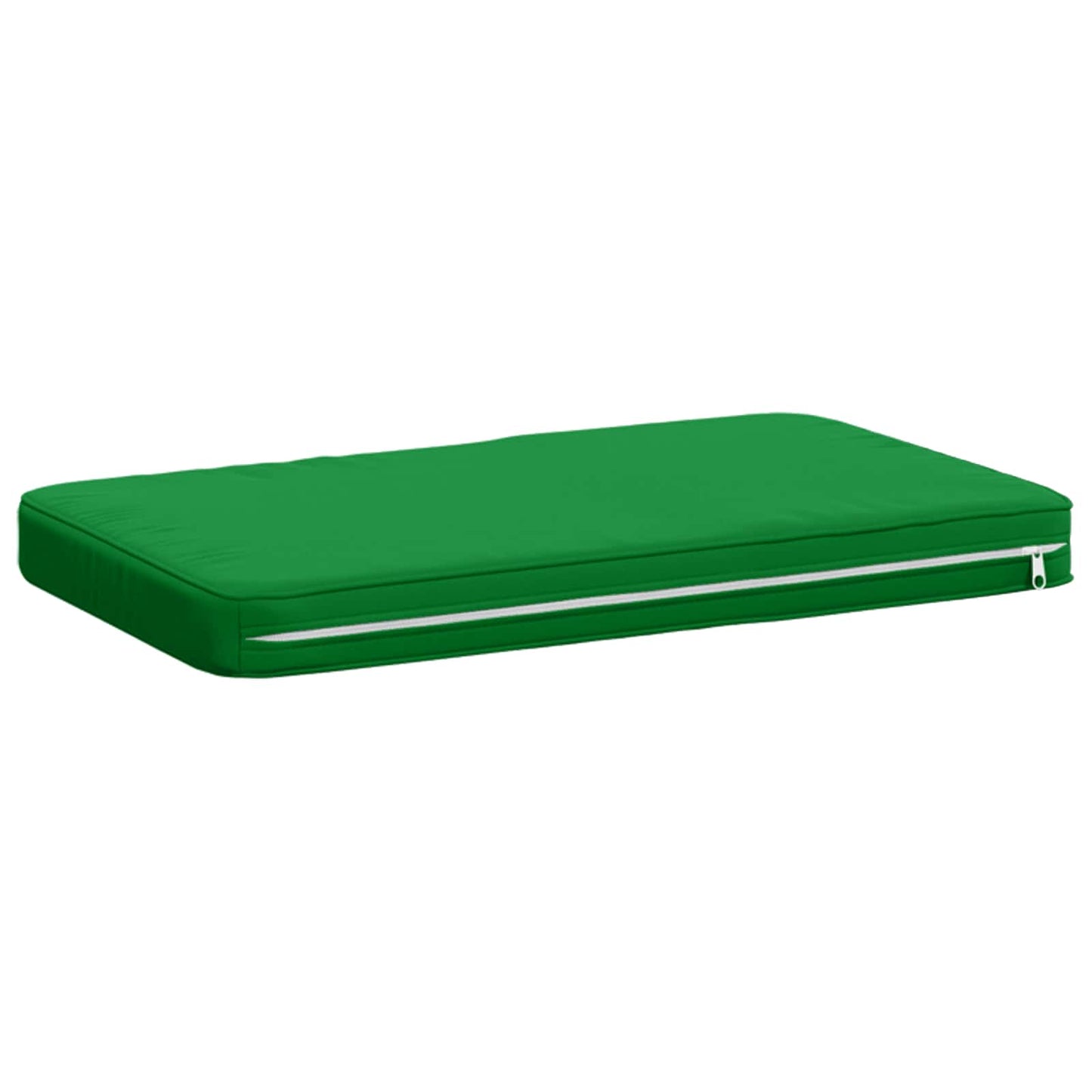 vidaXL 1-Piece Bench Cushion VUGHT 100% Polyester Green 60 x 40 x 5 cm
