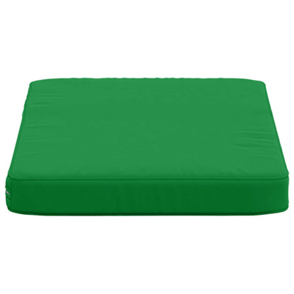 vidaXL 2-Piece Bench Cushions VUGHT 2 pcs 100% Polyester Green