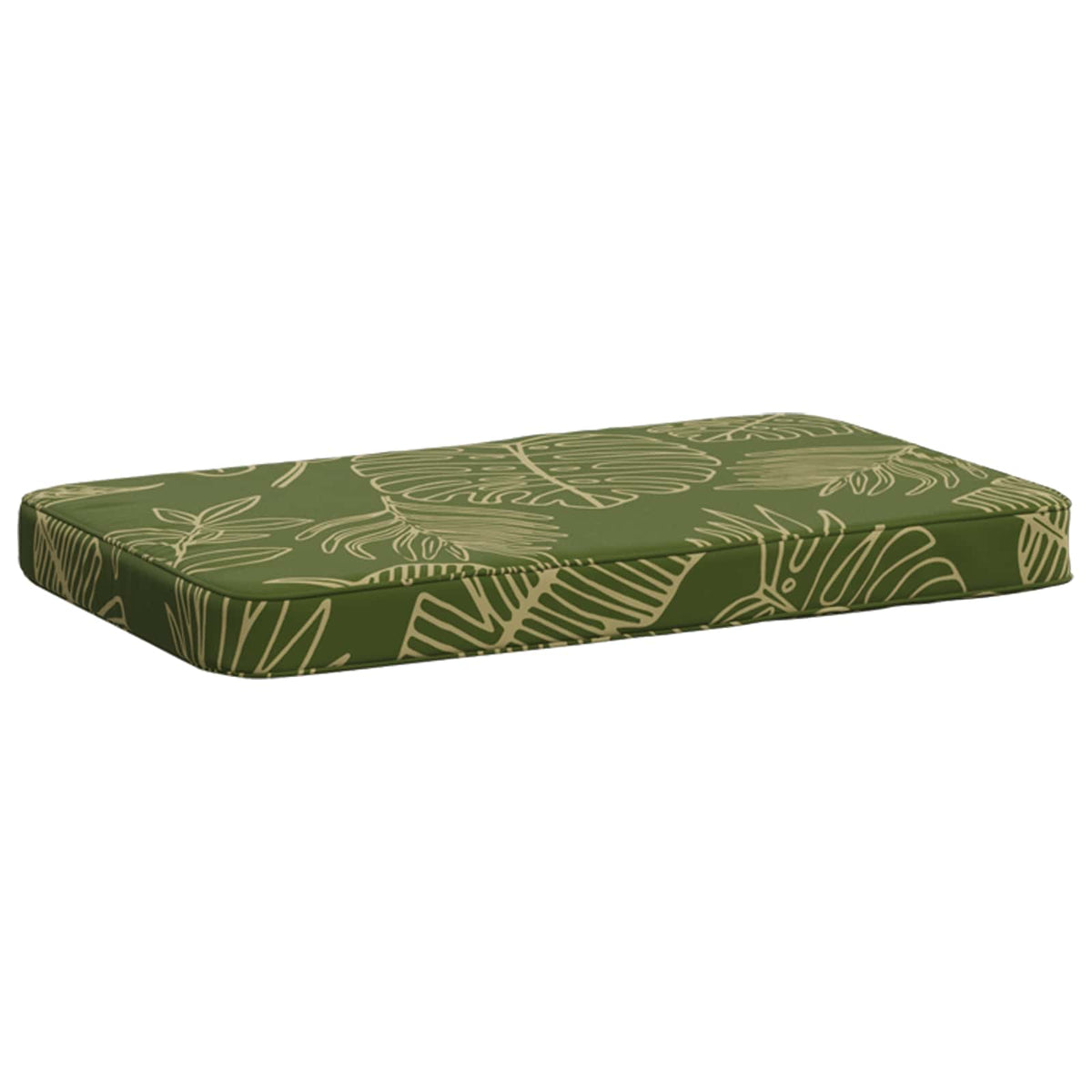 vidaXL 2-Piece Bench Cushions VUGHT 2 pcs 100% Polyester Leaf Design