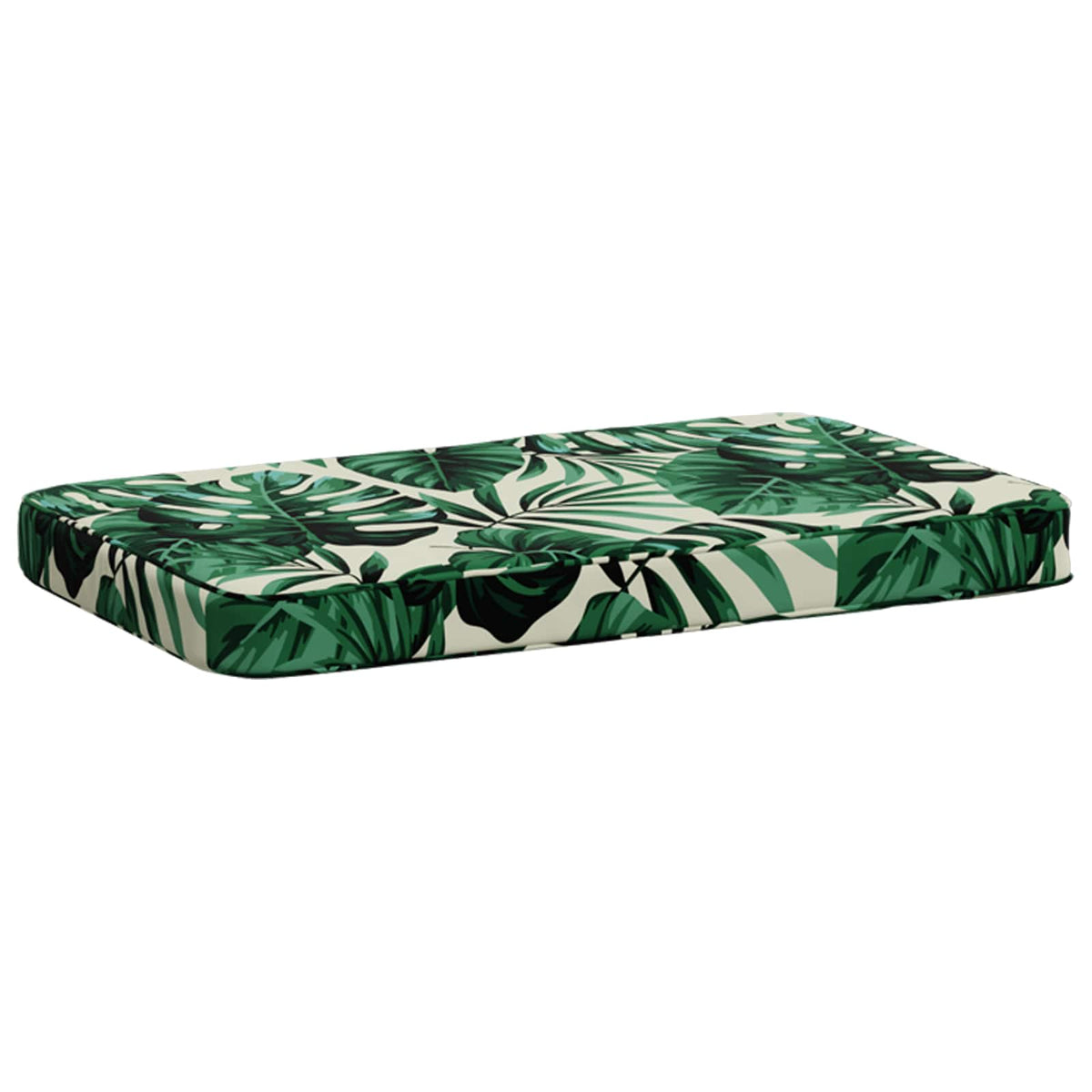 vidaXL 2-Piece Bench Cushions VUGHT 2 pcs 100% Polyester Leaf Pattern
