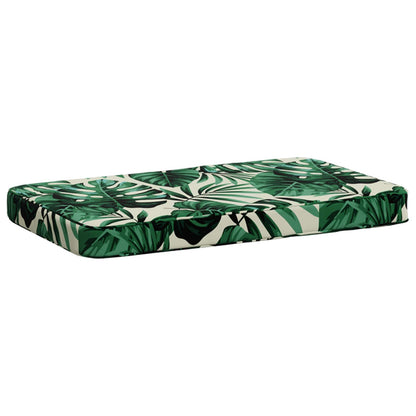 vidaXL 2-Piece Bench Cushions VUGHT 2 pcs 100% Polyester Leaf Pattern