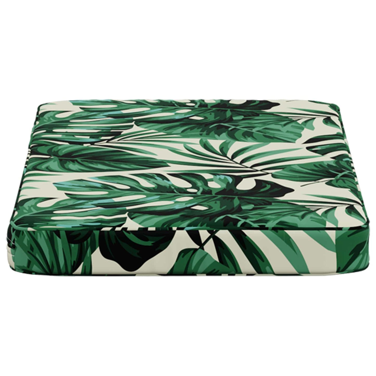 vidaXL 2-Piece Bench Cushions VUGHT 2 pcs 100% Polyester Leaf Pattern