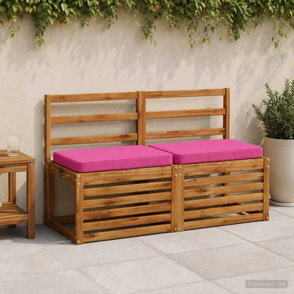 vidaXL 1-Piece Bench Cushion VUGHT 100% Polyester Pink 60 x 40 x 5 cm