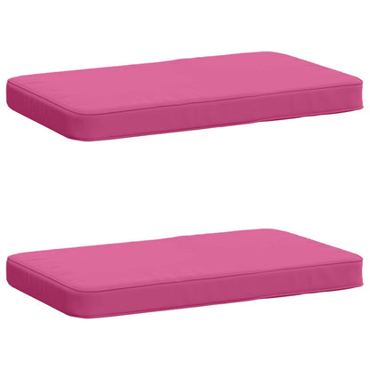 vidaXL 2-Piece Bench Cushions VUGHT 2 pcs 100% Polyester Pink